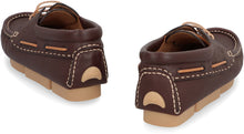 Load image into Gallery viewer, Fendi Deck leather boat shoes
