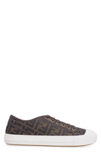 Load image into Gallery viewer, Domino fabric low-top sneakers
