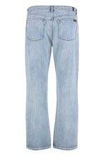 Load image into Gallery viewer, Elephant Leg Ripped Light Denim Jeans
