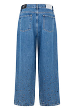 Load image into Gallery viewer, Jeans Tailorless Slouchy Fit decorated with Strass
