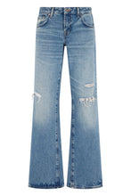 Load image into Gallery viewer, Wide-leg cotton jeans
