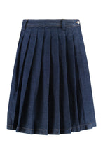Load image into Gallery viewer, Gonna pleated in denim
