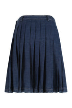 Load image into Gallery viewer, Gonna pleated in denim
