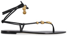 Load image into Gallery viewer, Capri leather flat sandals
