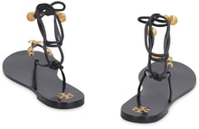 Load image into Gallery viewer, Capri leather flat sandals
