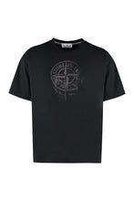 Load image into Gallery viewer, Cotton crew-neck T-shirt
