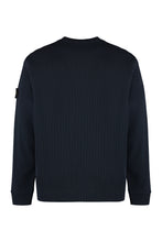 Load image into Gallery viewer, Cotton blend crew-neck sweater
