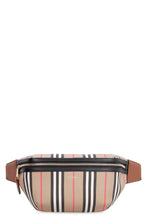 Load image into Gallery viewer, Canvas and leather belt bag
