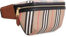 Load image into Gallery viewer, Canvas and leather belt bag
