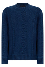 Load image into Gallery viewer, Crew neck sweater in cotton
