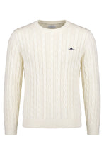 Load image into Gallery viewer, Cable knit sweater in cotton
