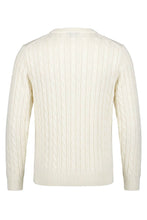 Load image into Gallery viewer, Cable knit sweater in cotton
