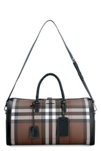 Load image into Gallery viewer, Coated canvas boston bag
