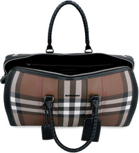 Load image into Gallery viewer, Coated canvas boston bag
