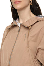 Load image into Gallery viewer, Hooded techno fabric raincoat

