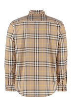Load image into Gallery viewer, Check print cotton shirt
