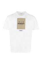 Load image into Gallery viewer, Patch detail cotton t-shirt

