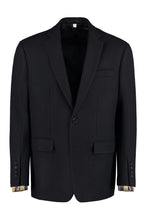 Load image into Gallery viewer, Single-breasted virgin wool jacket
