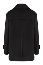 Load image into Gallery viewer, Double-breasted wool coat
