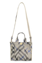 Load image into Gallery viewer, Check motif mini tote bag
