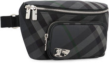 Load image into Gallery viewer, Grid fabric belt bag
