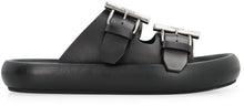 Load image into Gallery viewer, Leather slides
