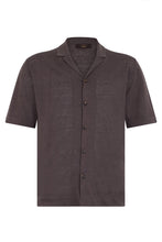 Load image into Gallery viewer, Shirt with Short Sleeves in linen mixed cotton
