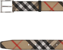Load image into Gallery viewer, Burberry check belt
