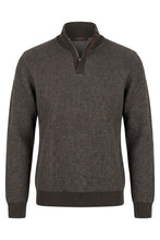 Load image into Gallery viewer, Sweater with zip collar in wool
