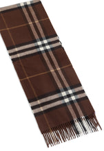 Load image into Gallery viewer, Plaid scarf with fringes
