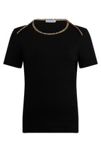 Load image into Gallery viewer, Ribbed cotton T-shirt
