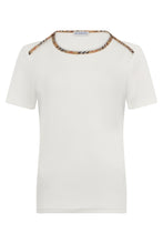 Load image into Gallery viewer, Ribbed cotton T-shirt
