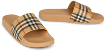Load image into Gallery viewer, Tartan strap sandals
