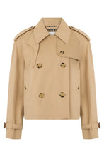 Load image into Gallery viewer, Beige elegant lightweight trench coat
