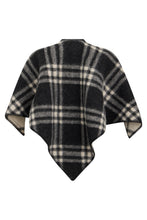 Load image into Gallery viewer, Tartan poncho
