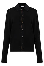 Load image into Gallery viewer, Long sleeve polo with buttons
