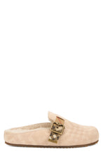 Load image into Gallery viewer, Mules Urchin in suede with shearling
