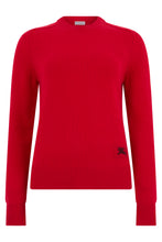 Load image into Gallery viewer, Sweater with logo in cashmere

