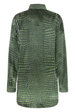 Load image into Gallery viewer, Cocoon printed silk shirt

