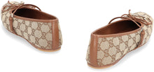Load image into Gallery viewer, Fabric ballet flats with logo
