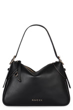Load image into Gallery viewer, GG Emblem leather shoulder bag
