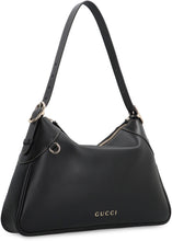 Load image into Gallery viewer, GG Emblem leather shoulder bag
