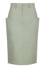Load image into Gallery viewer, Cotton midi skirt

