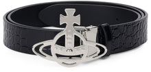 Load image into Gallery viewer, Unisex Leather Belt with Buckle Plate
