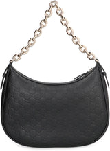 Load image into Gallery viewer, GG Emblem leather shoulder bag
