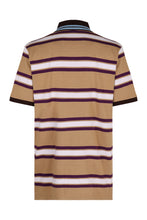 Load image into Gallery viewer, Striped cotton polo shirt
