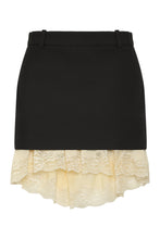 Load image into Gallery viewer, Wool mini skirt
