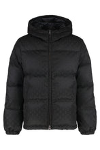 Load image into Gallery viewer, Hooded nylon down jacket
