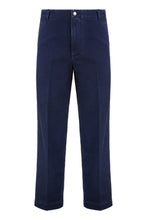 Load image into Gallery viewer, Faded denim trousers
