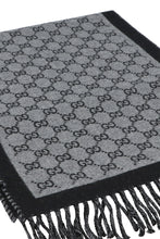 Load image into Gallery viewer, Wool scarf GG jacquard
